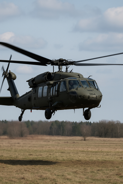 Letecké hašení v rizikové sezóně opět posílí dva vrtulníky Black Hawk