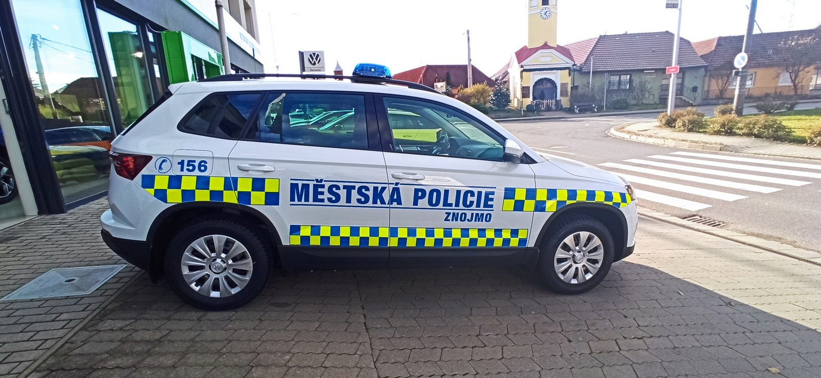 Městská policie ve Znojmě bude jezdit novým služebním vozidlem